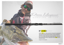 Laden Sie das Bild in den Galerie-Viewer, Lizzard X 8,6" XH 200g " Pjierre Monjarret" Baitcast Rute / Baitcasting Rod by BFT