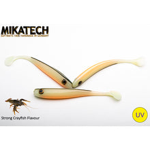 Laden Sie das Bild in den Galerie-Viewer, MIKATECH Real Shad 12,5 cm Hot Olive UV