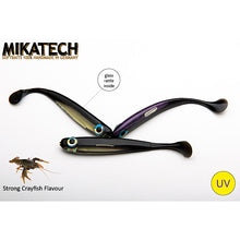 Laden Sie das Bild in den Galerie-Viewer, MIKATECH Real Shad 12,5 cm Black Shiner