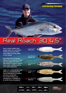 Real Roach 3D 4.5" by Fish Action