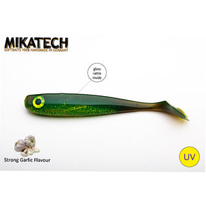 MIKATECH Real Shad 18 cm Green TOKAGE UV