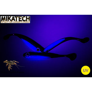 MIKATECH Real Shad 12,5 cm Black Shiner