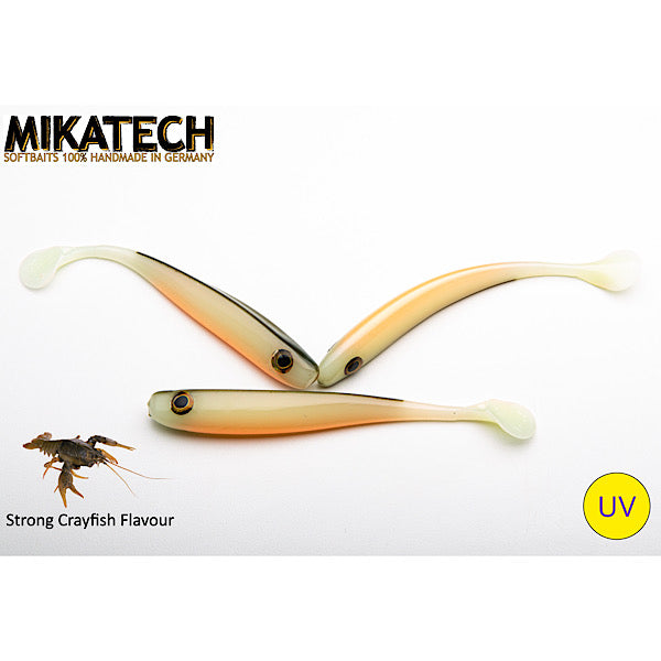 MIKATECH Real Shad 12,5 cm Hot Olive UV