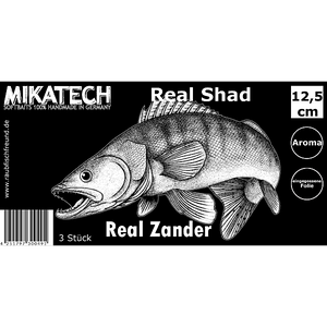 MIKATECH Real Shad 12,5 cm Real Zander Folie